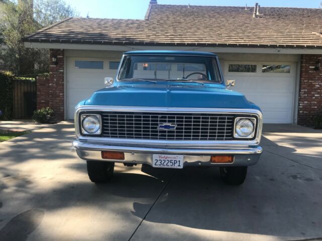 1972 Blue Chevrolet Other Pickups