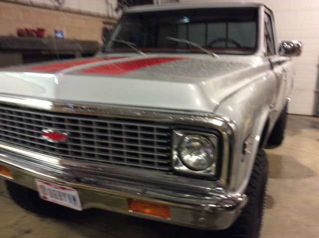 1972 Silver Chevrolet Other Pickups Standard Cab Pickup