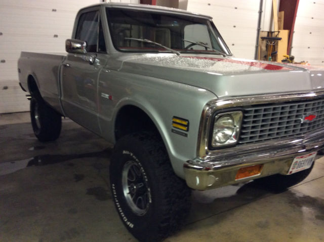 1972 Silver Chevrolet Other Pickups Standard Cab Pickup