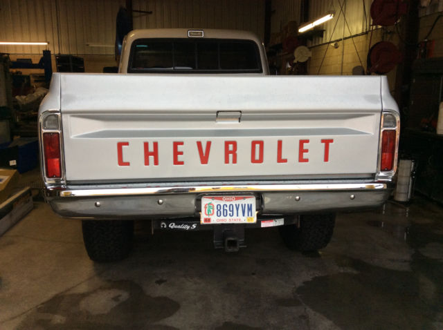 1972 Silver Chevrolet Other Pickups Standard Cab Pickup