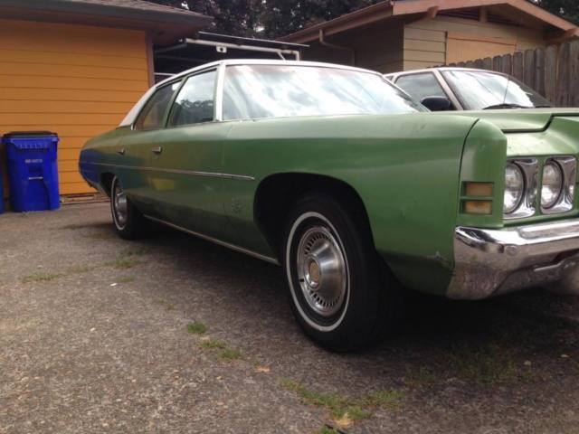1972 Green Chevrolet Bel Air/150/210 Sedan