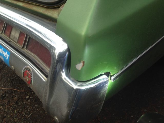 1972 Green Chevrolet Bel Air/150/210 Sedan
