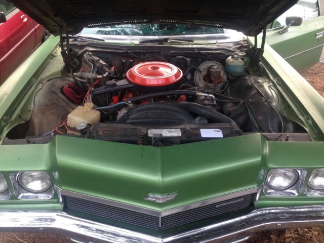 1972 Green Chevrolet Bel Air/150/210 Sedan