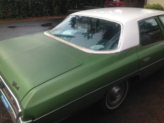 1972 Green Chevrolet Bel Air/150/210 Sedan