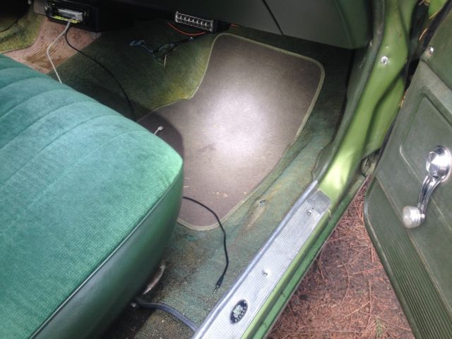 1972 Green Chevrolet Bel Air/150/210 Sedan