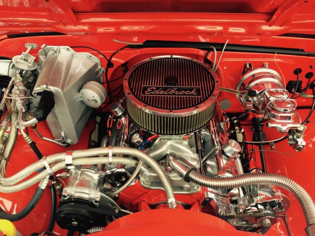 1972 Orange Chevrolet C-10 Standard Cab Pickup