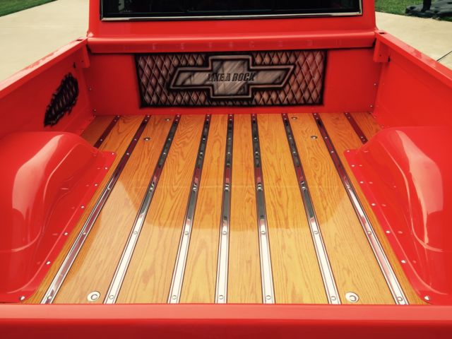 1972 Orange Chevrolet C-10 Standard Cab Pickup