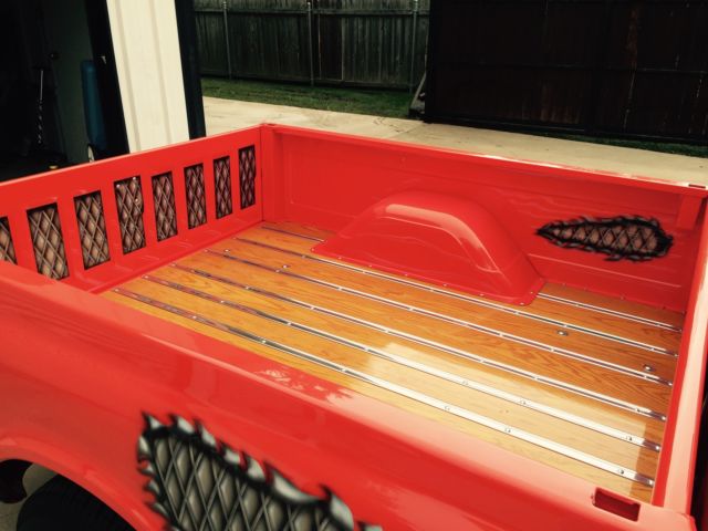 1972 Orange Chevrolet C-10 Standard Cab Pickup