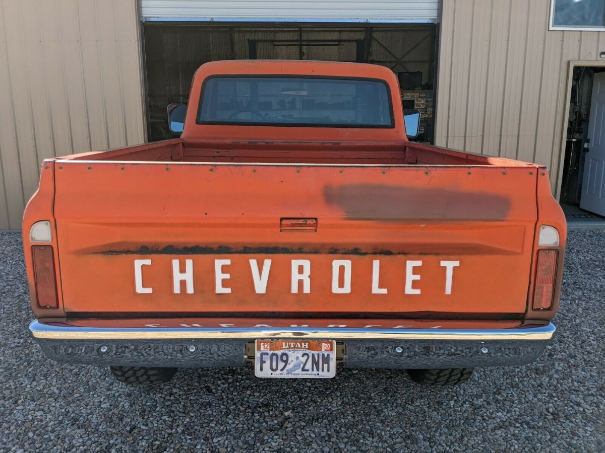1972 Red Chevrolet C-10