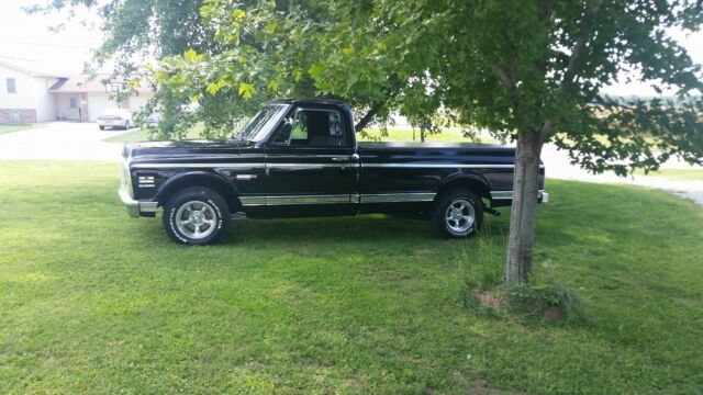 1972 Black Chevrolet C-10 C10
