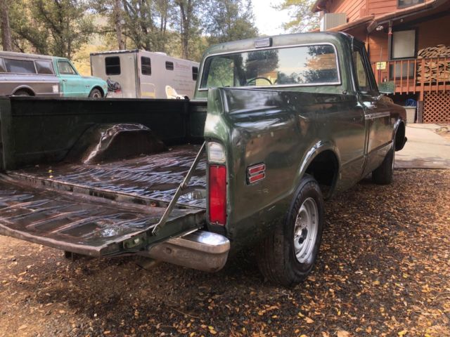 1972 Green Chevrolet C-10 Standard Cab Pickup