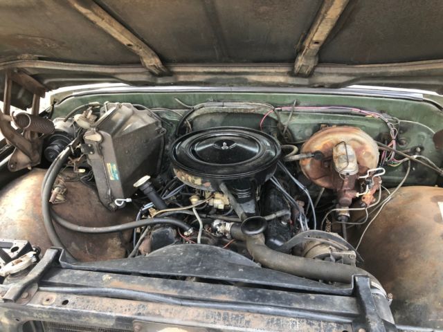 1972 Green Chevrolet C-10 Standard Cab Pickup