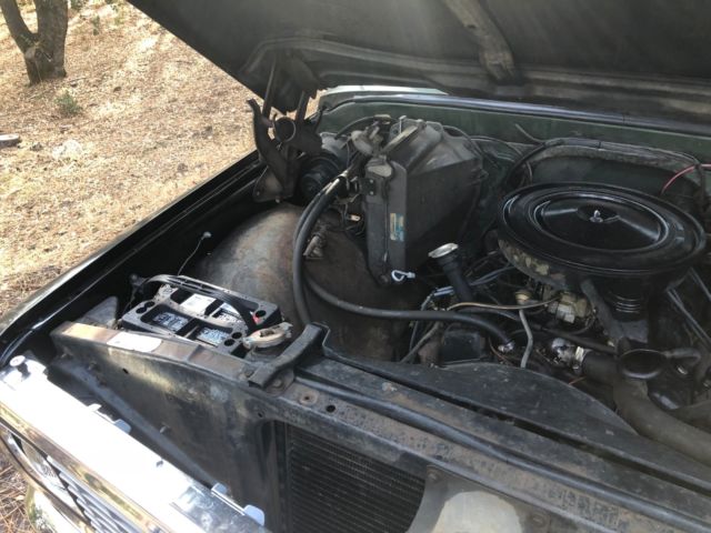 1972 Green Chevrolet C-10 Standard Cab Pickup