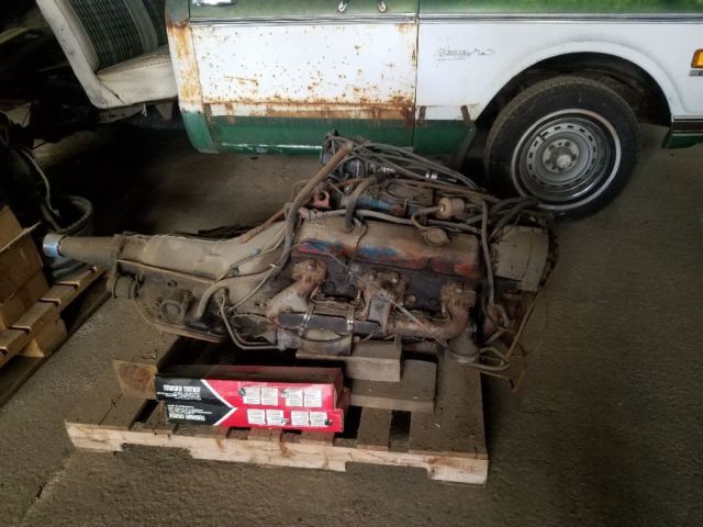 1972 Green/White Chevrolet C-10 Pickup