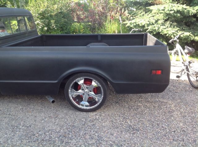 1972 Black Chevrolet C-10 Cab & Chassis