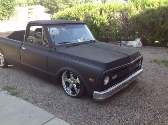 1972 Black Chevrolet C-10 Cab & Chassis
