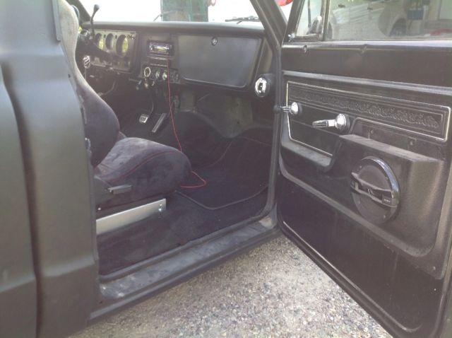 1972 Black Chevrolet C-10 Cab & Chassis