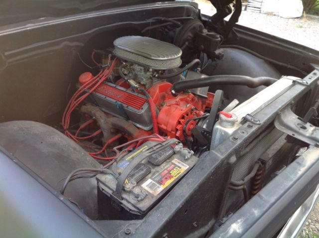 1972 Black Chevrolet C-10 Cab & Chassis