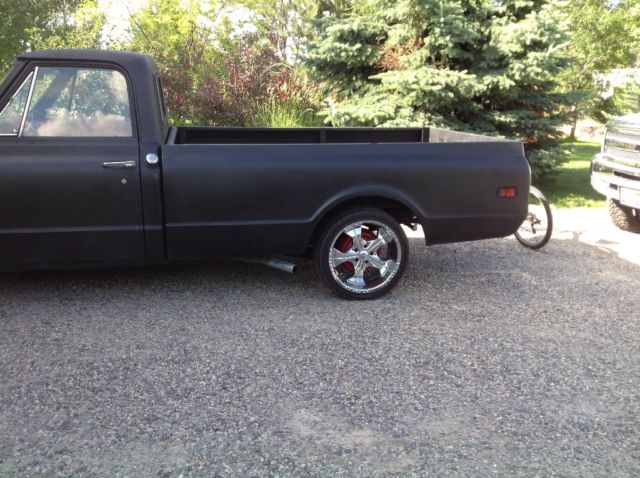1972 Black Chevrolet C-10 Cab & Chassis