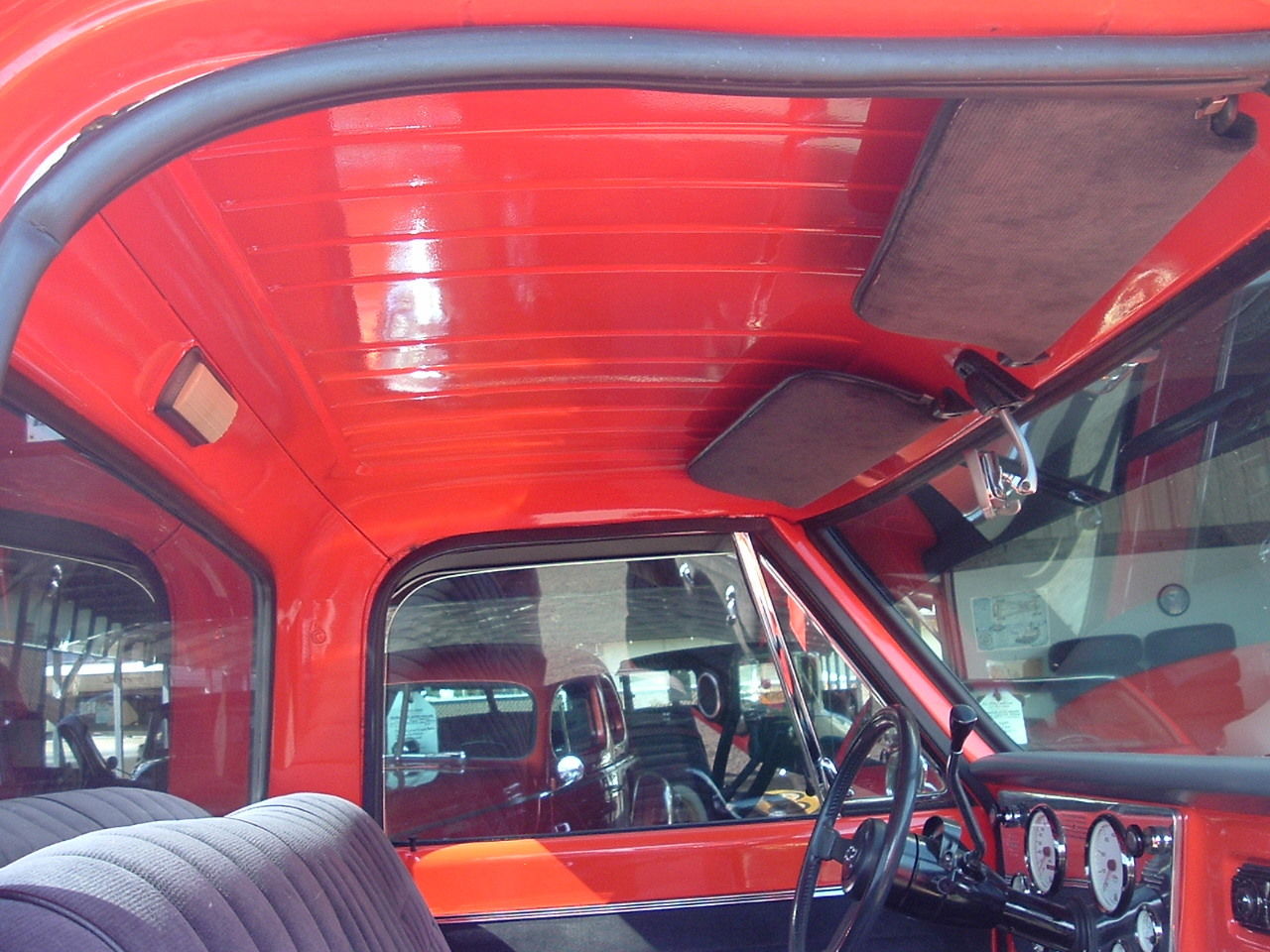 1972 Orange Chevrolet C-10 Standard Cab Pickup