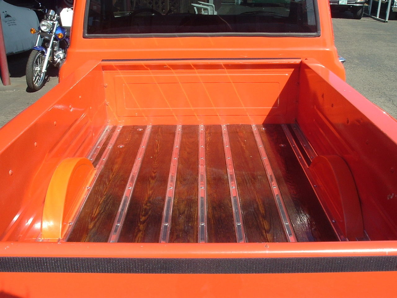 1972 Orange Chevrolet C-10 Standard Cab Pickup
