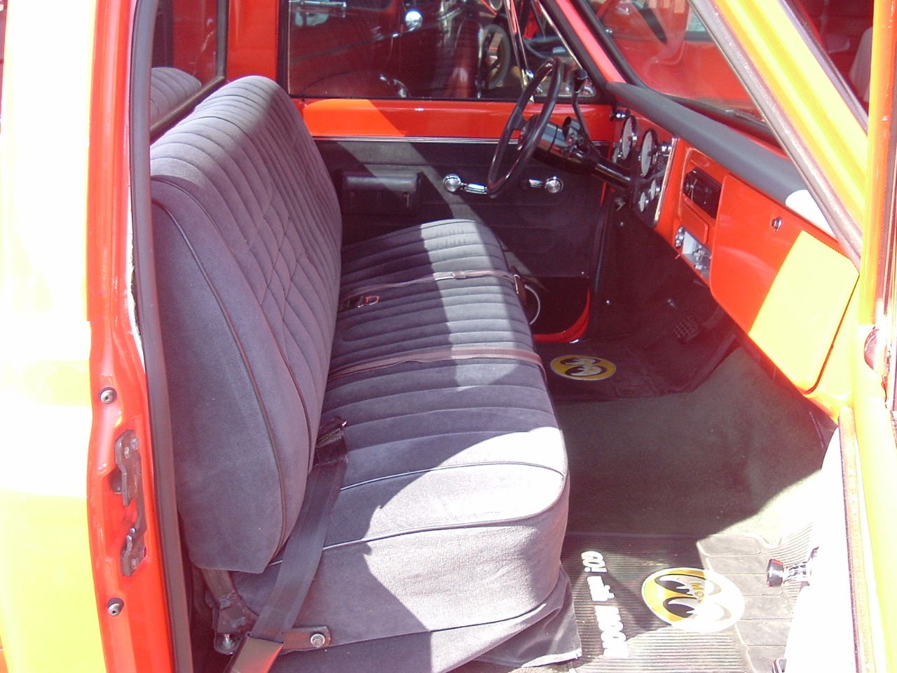 1972 Orange Chevrolet C-10 Standard Cab Pickup