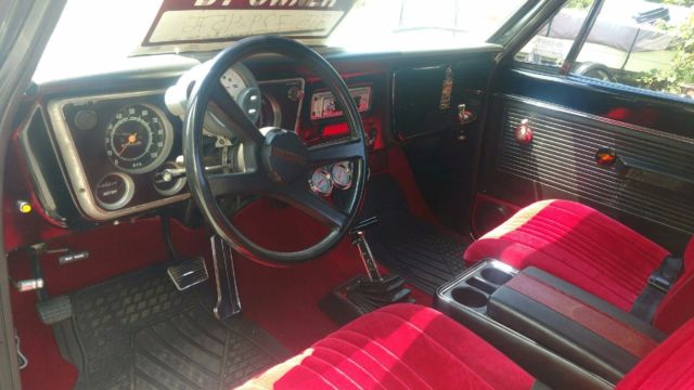 1972 Black Chevrolet C-10