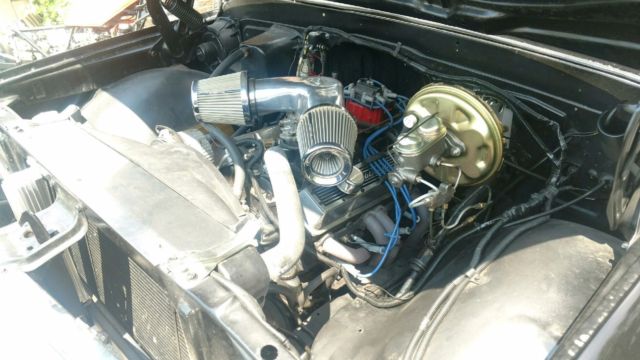 1972 Black Chevrolet C-10