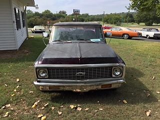 1972 Purple Chevrolet C-10 Pickup Truck