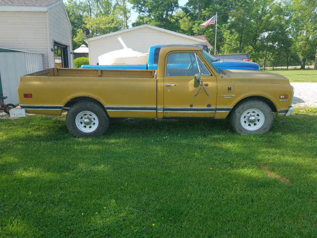 1972 yellow Chevrolet C/K Pickup 2500