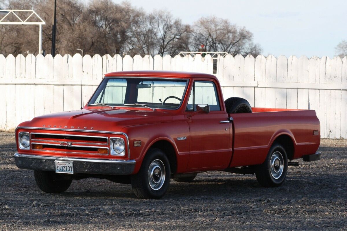 1972 Red Chevrolet C-10