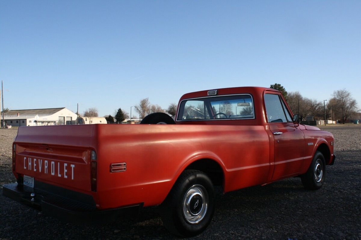 1972 Red Chevrolet C-10