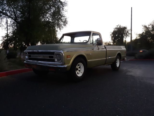 1972 Green Chevrolet C-10 Standard Cab Pickup