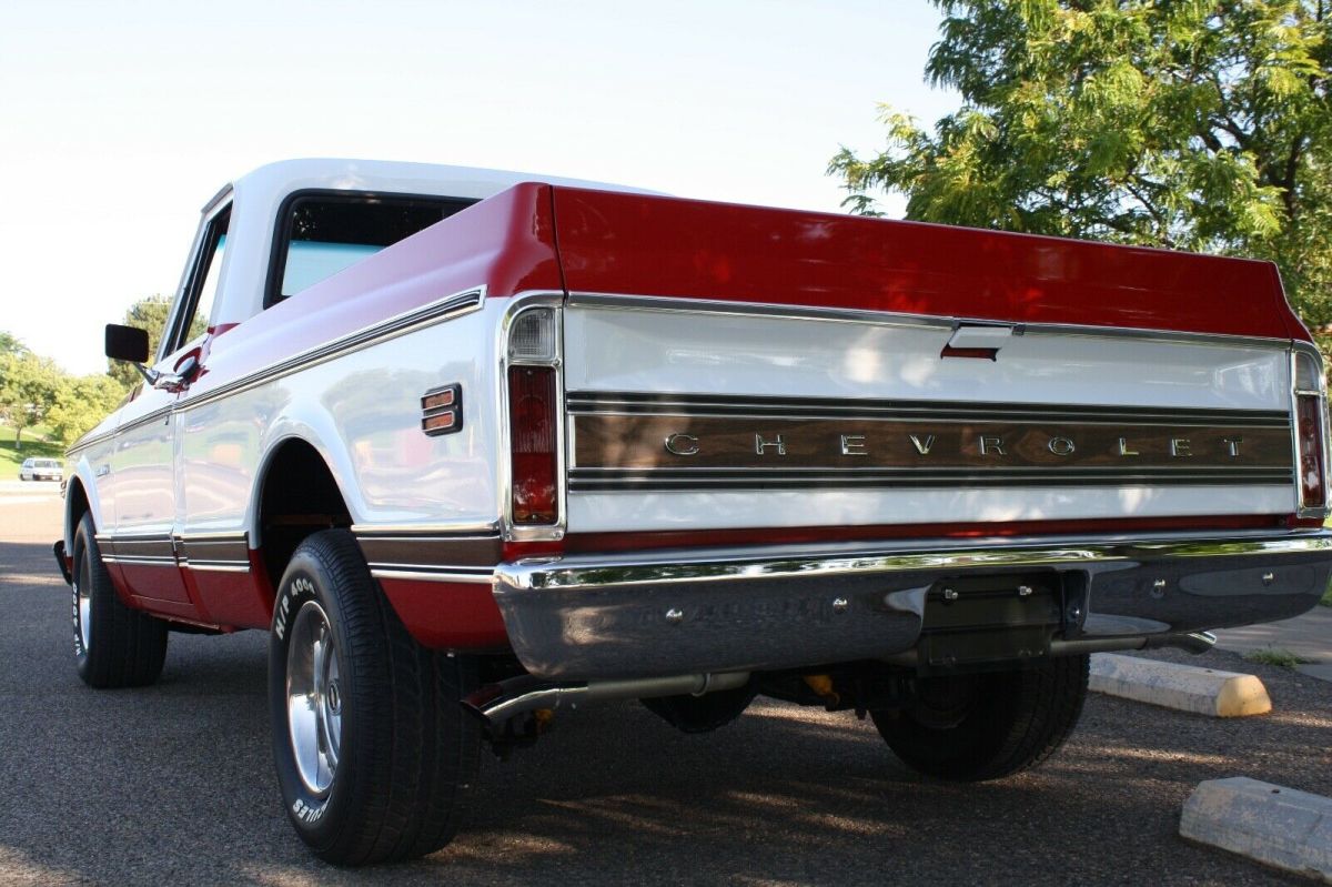 1972 Red Chevrolet C-10