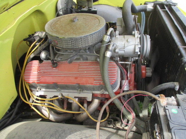 1972 Yellow Chevrolet C-10 Standard Cab Pickup