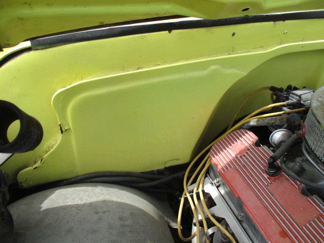 1972 Yellow Chevrolet C-10 Standard Cab Pickup