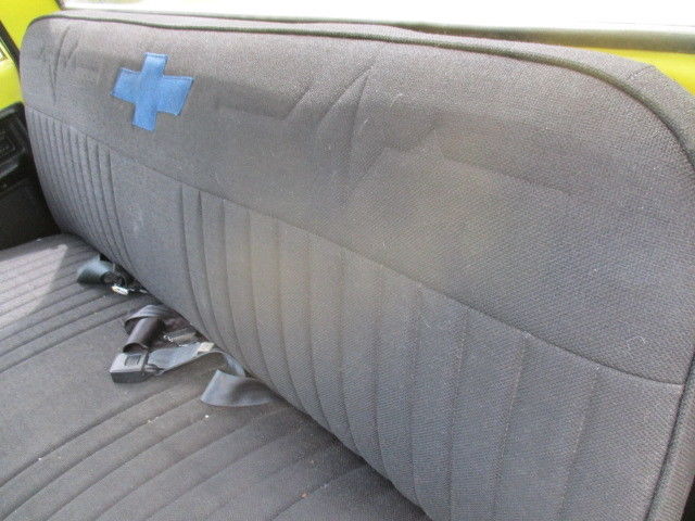 1972 Yellow Chevrolet C-10 Standard Cab Pickup