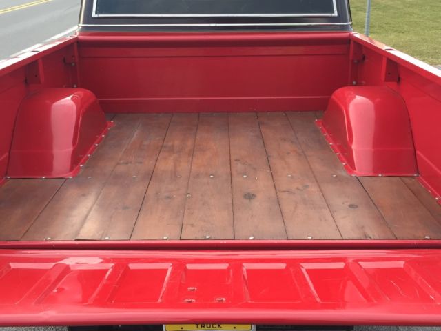 1972 Red Chevrolet C-10 Extended Cab Pickup