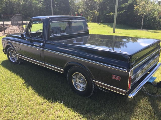 1972 Black Chevrolet C-10 Cab & Chassis