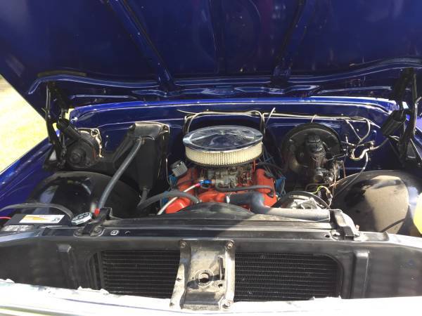 1972 Blue Chevrolet C-10 single cab