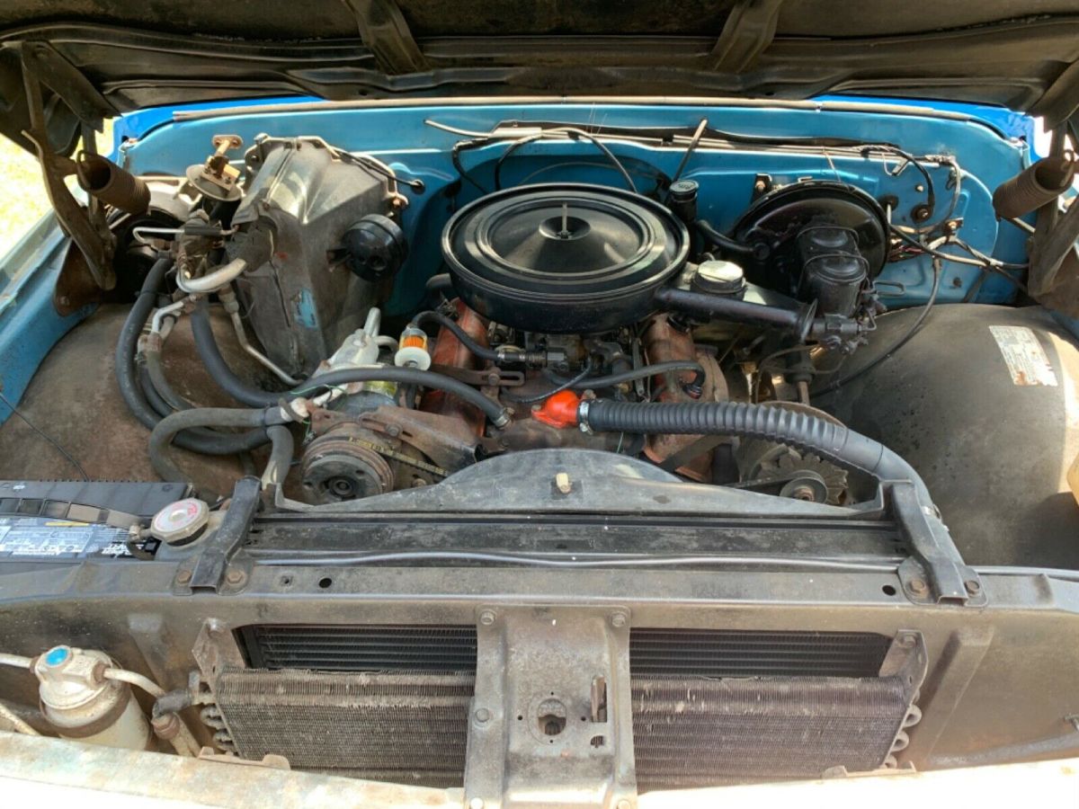 1972 Blue Chevrolet C-10