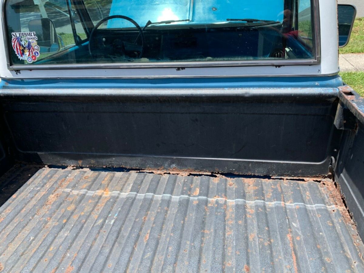 1972 Blue Chevrolet C-10