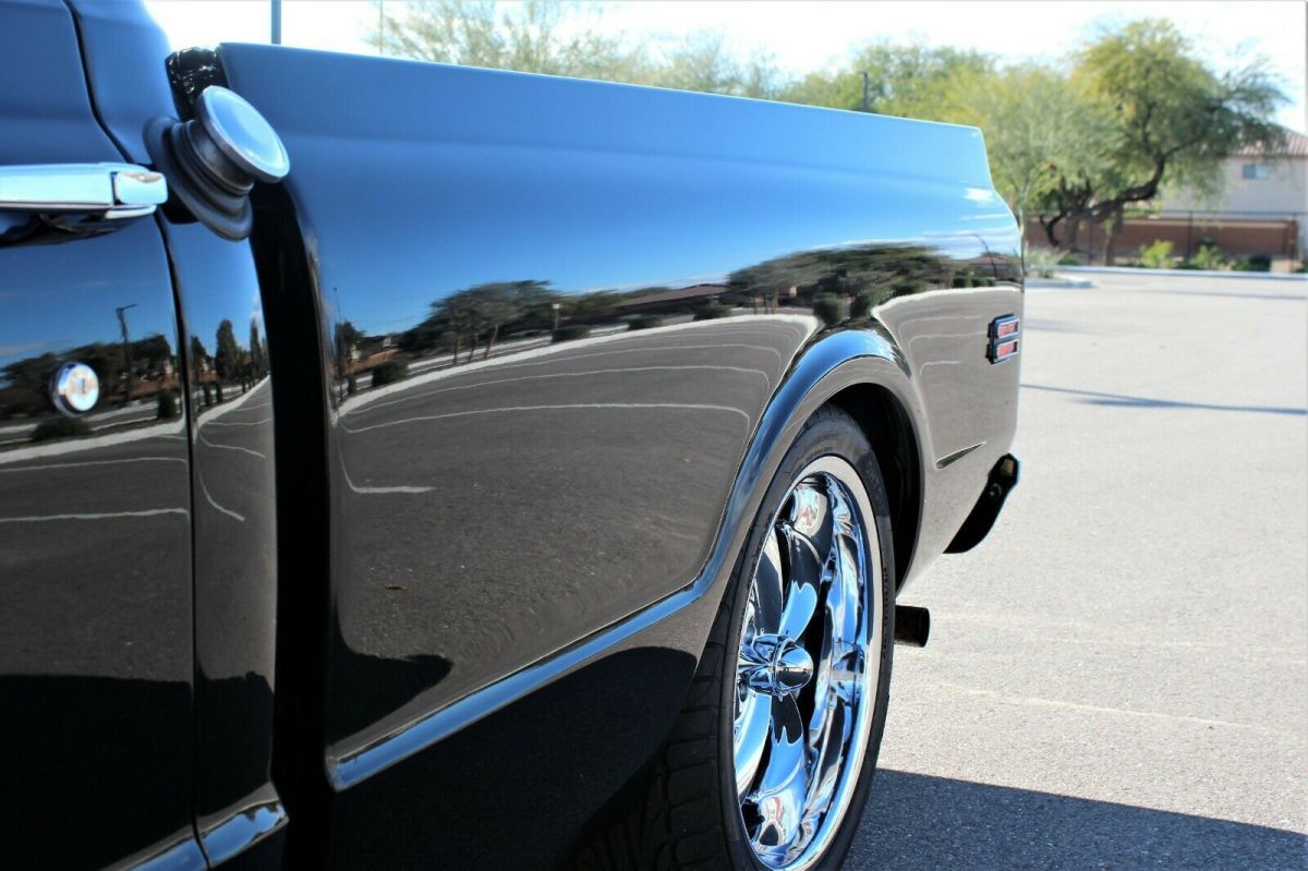 1972 Black Chevrolet C-10