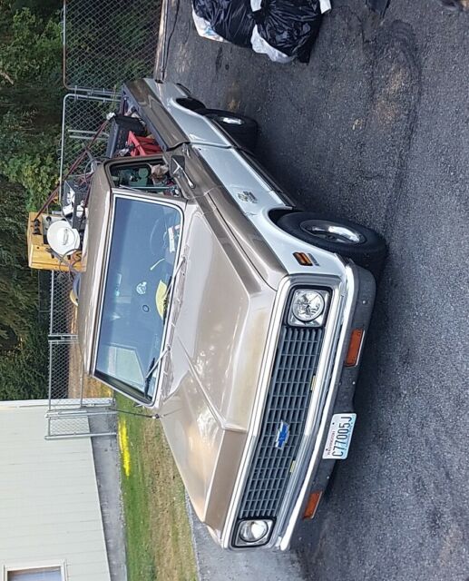 1972 Gold and White Chevrolet C-10 Truck