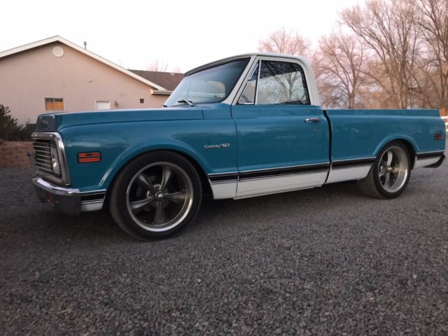 1972 Blue Chevrolet C-10 Standard Cab Pickup