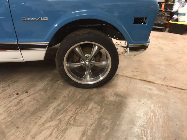 1972 Blue Chevrolet C-10 Standard Cab Pickup