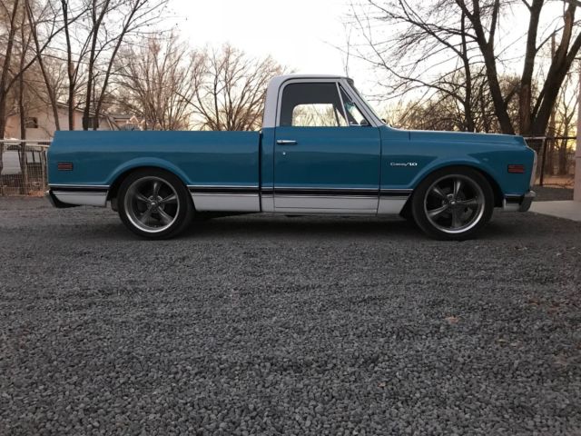 1972 Blue Chevrolet C-10 Standard Cab Pickup