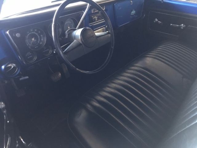 1972 Blue Chevrolet C-10 Standard Cab Pickup