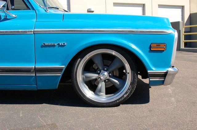 1972 Blue Chevrolet C-10 Standard Cab Pickup