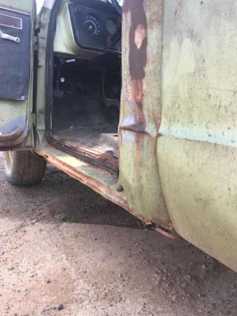 1972 Green Chevrolet C-10 Standard Cab Pickup